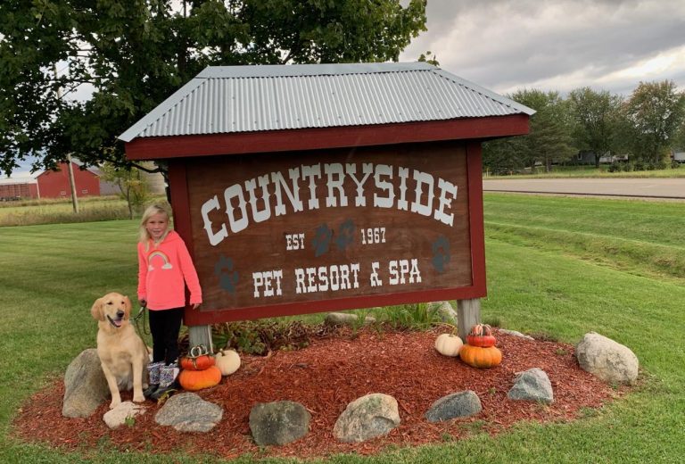 Countryside shop dog kennel